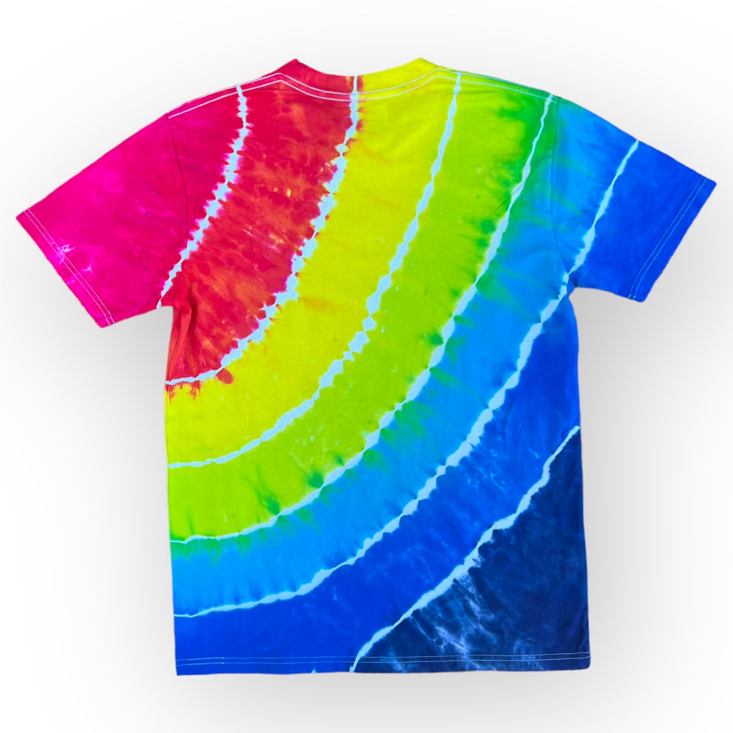 Rainbow Tie Dye Tee - Adults Medium