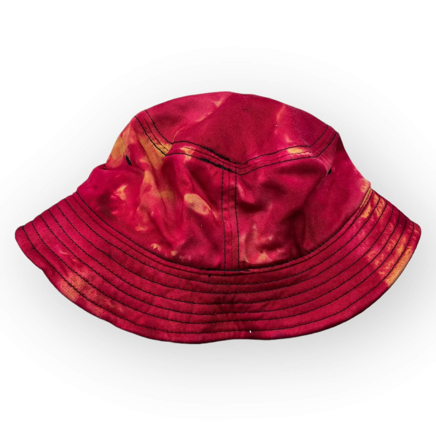 Reverse Pink Cotton Bucket Hat - Adult One Size