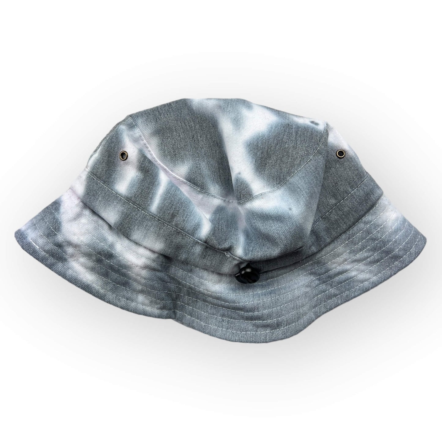 Grey Tie Dye Bucket Hat - Older Child / Adult Adjustable