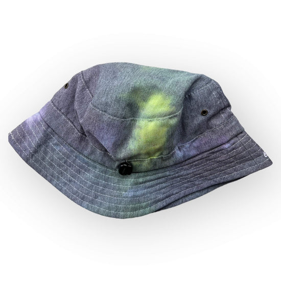 Purple Lime Tie Dye Bucket Hat - Older Child / Adult Adjustable