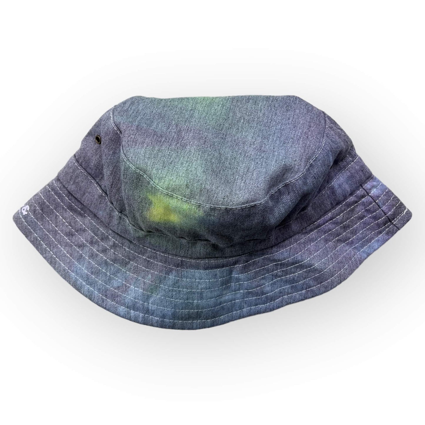 Purple Lime Tie Dye Bucket Hat - Older Child / Adult Adjustable
