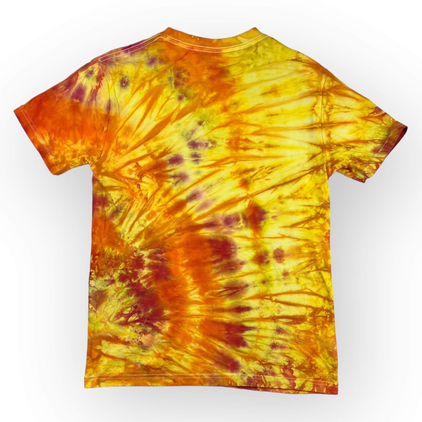 Oranges & Yellows Tie Dye Tee - Adult Small