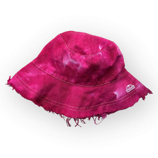 Pinks Tie Dye Summer Hat - Older Child / Adult Size