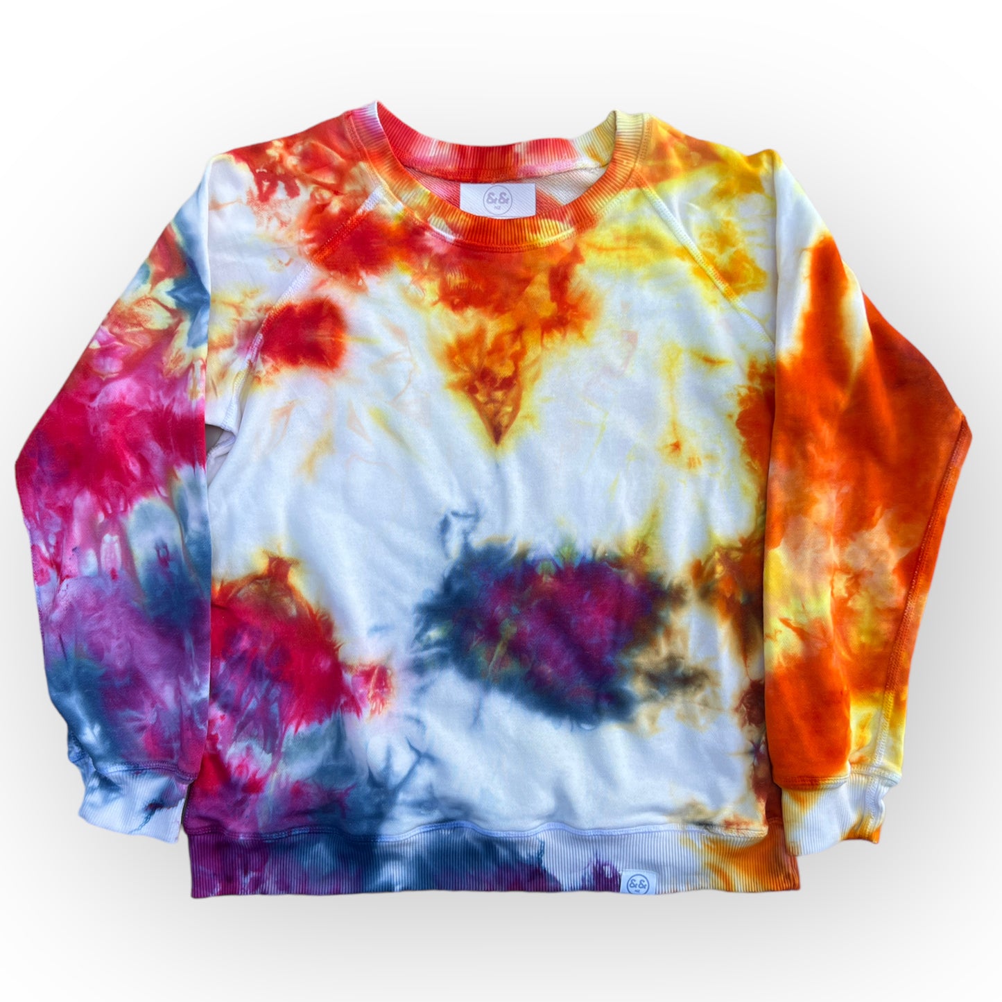 Multi Colour Tie Dye Sweatshirt Age 10
