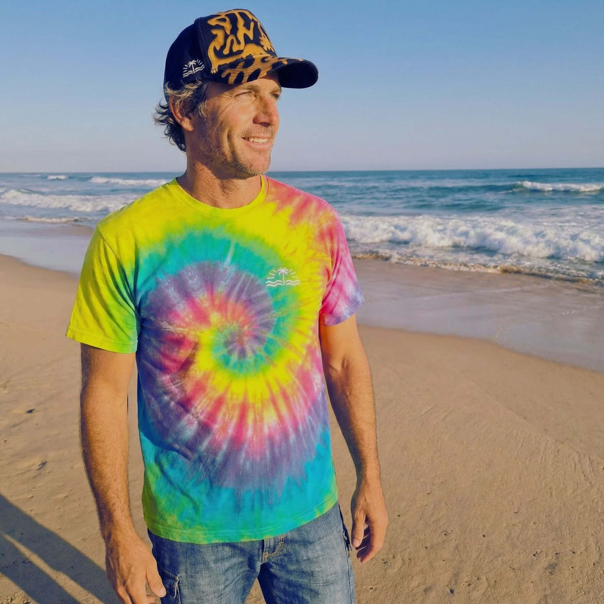hand dyed MADE to ORDER - Paddle Pop Swirl T-Shirt by And And Tie Dye