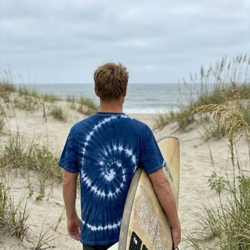
                  
                    hand dyed MADE to ORDER - Blue Wave T-Shirt by And And Tie Dye
                  
                