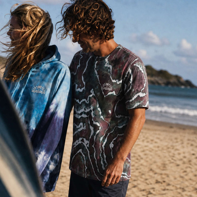 
                  
                    hand dyed Tie Dye Tee - Timber Geode by And And Tie Dye
                  
                
