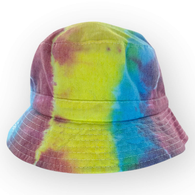 hand dyed Tie Dye Bucket Hat - Older Child / Adult Adjustable by And And Tie Dye
