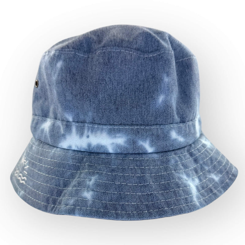 hand dyed Tie Dye Bucket Hat - Older Child / Adult Adjustable by And And Tie Dye