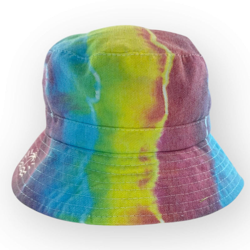 hand dyed Tie Dye Bucket Hat - Toddler / Child Adjustable by And And Tie Dye