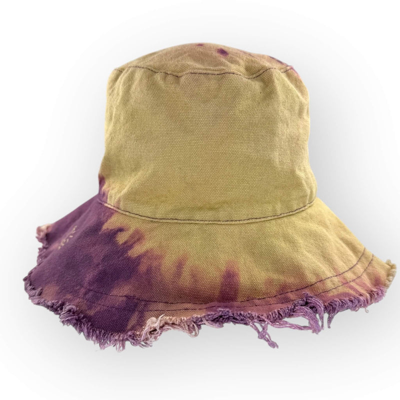 hand dyed Tie Dye Floppy Hat - Older Child / Adult Size by And And Tie Dye