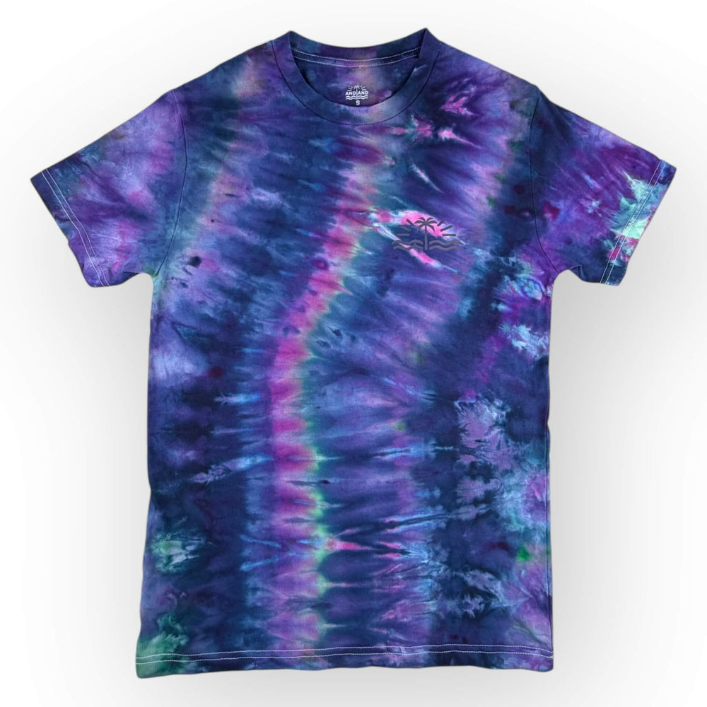hand dyed Tie Dye Tee - Adult Small by And And Tie Dye