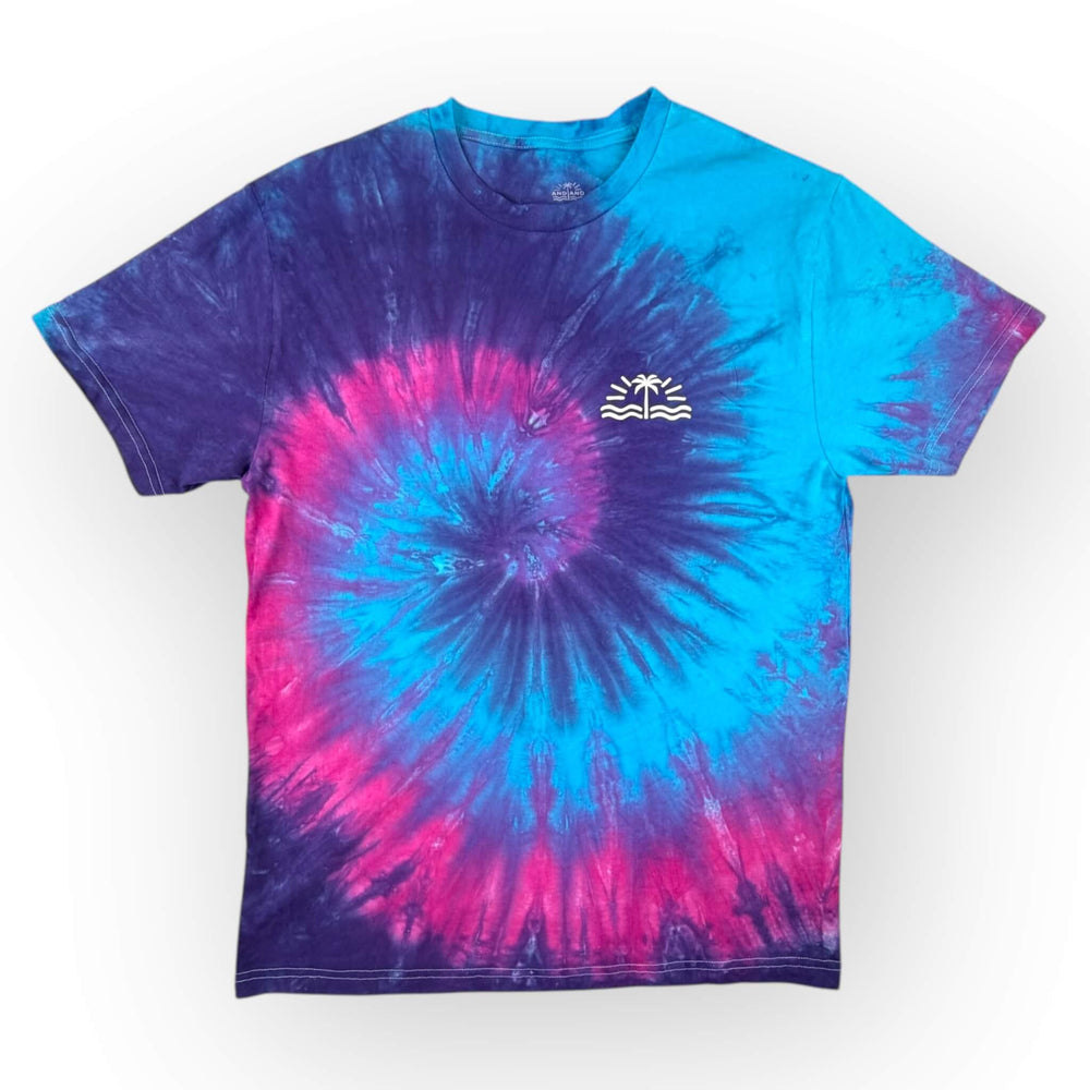 hand dyed Tie Dye Tee - Adults Medium by And And Tie Dye