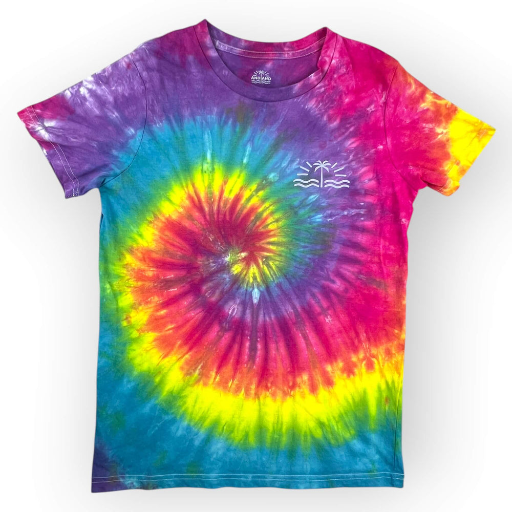 hand dyed Tie Dye Tee Age 12 by And And Tie Dye