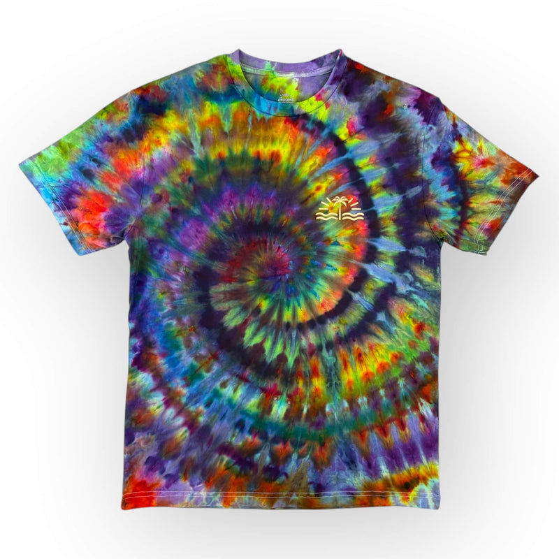 hand dyed Tie Dye Tee - Adults Medium by And And Tie Dye