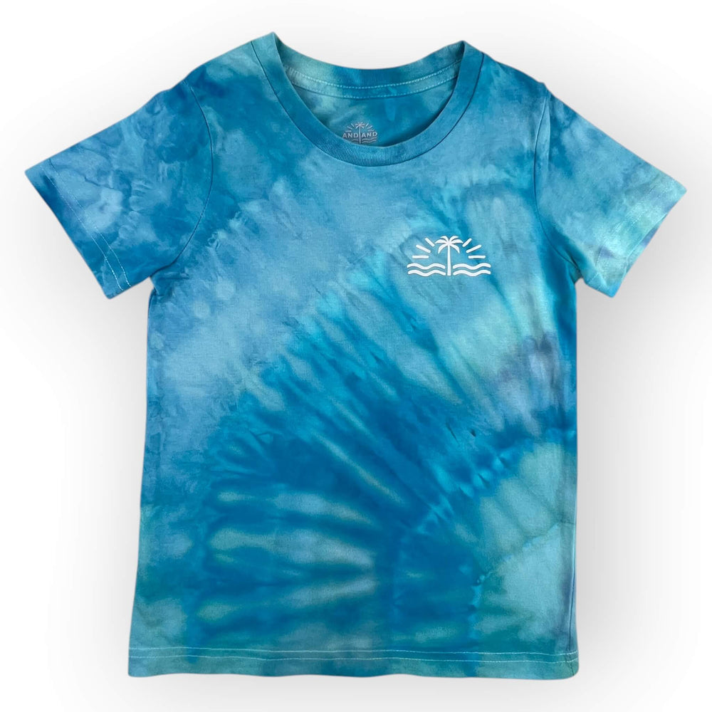 hand dyed Tie Dye Tee Age 4 by And And Tie Dye