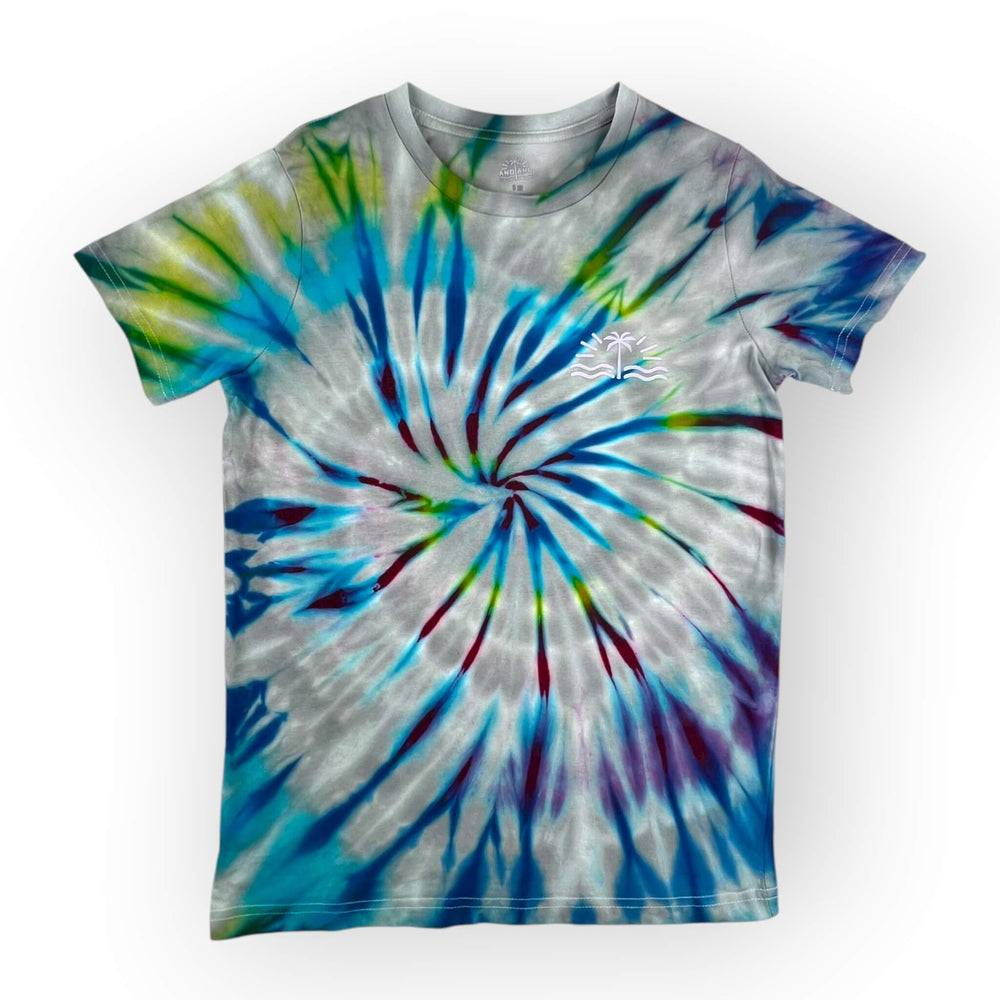 hand dyed Tie Dye Tee Age 12 by And And Tie Dye