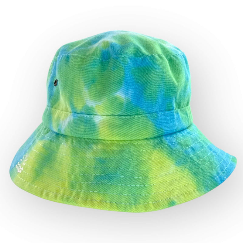 hand dyed Tie Dye Bucket Hat - Toddler / Child Adjustable by And And Tie Dye