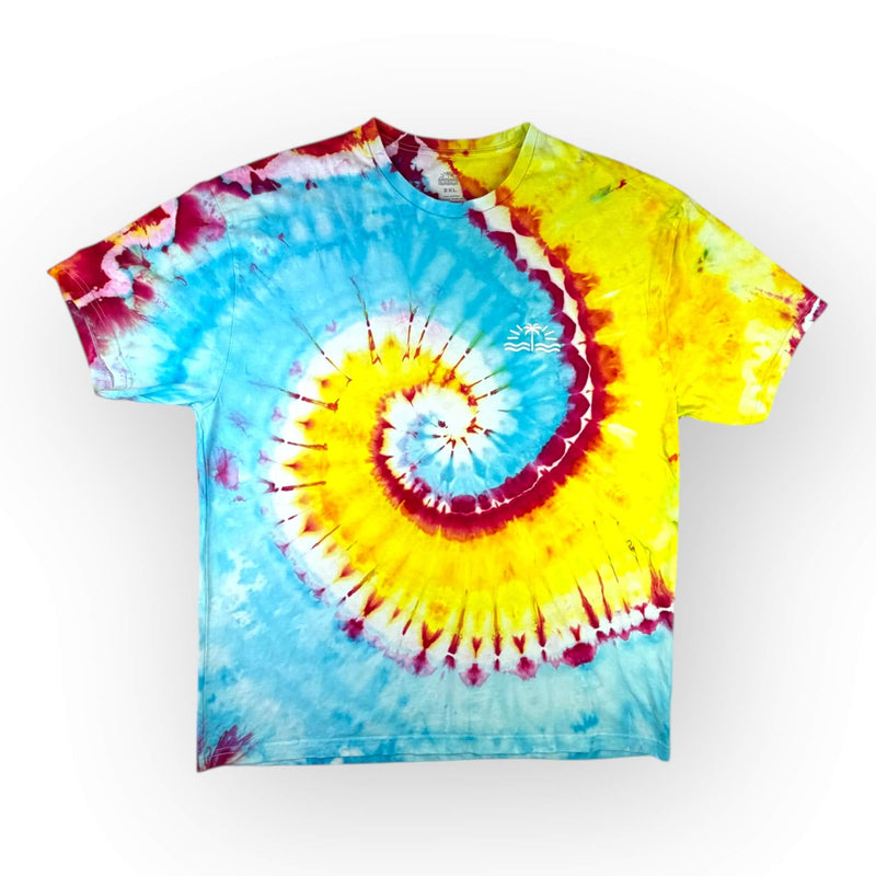 hand dyed Tie Dye Tee - Adults 2XL by And And Tie Dye