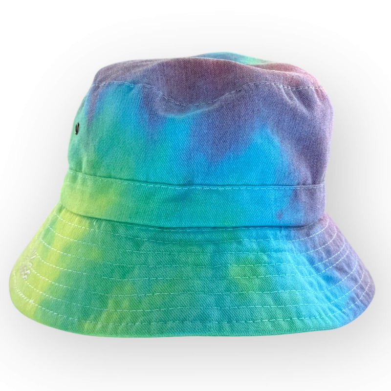 hand dyed Tie Dye Bucket Hat - Toddler / Child Adjustable by And And Tie Dye