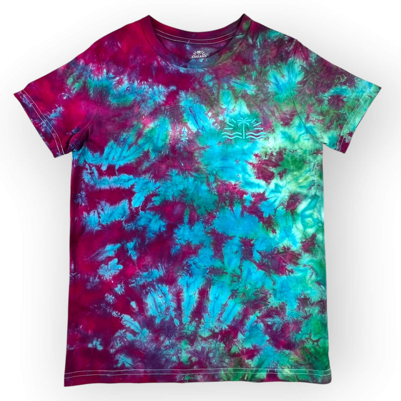 hand dyed Tie Dye Tee Age 12 by And And Tie Dye