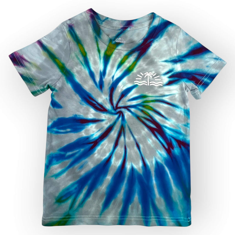 hand dyed Tie Dye Tee Age 4 by And And Tie Dye