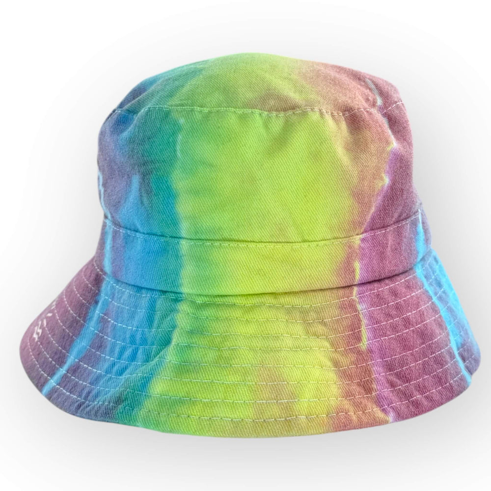 hand dyed Tie Dye Bucket Hat - Toddler / Child Adjustable by And And Tie Dye