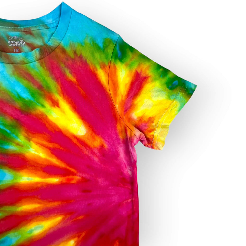 
                  
                    hand dyed Tie Dye Tee Age 12 by And And Tie Dye
                  
                