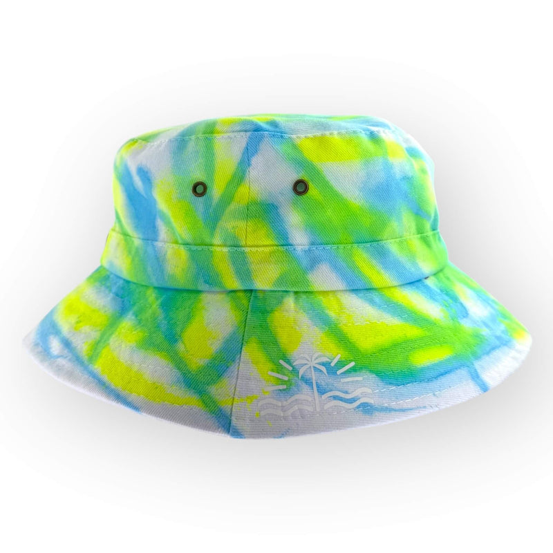 hand dyed Tie Dye Bucket Hat - Toddler / Child Adjustable by And And Tie Dye