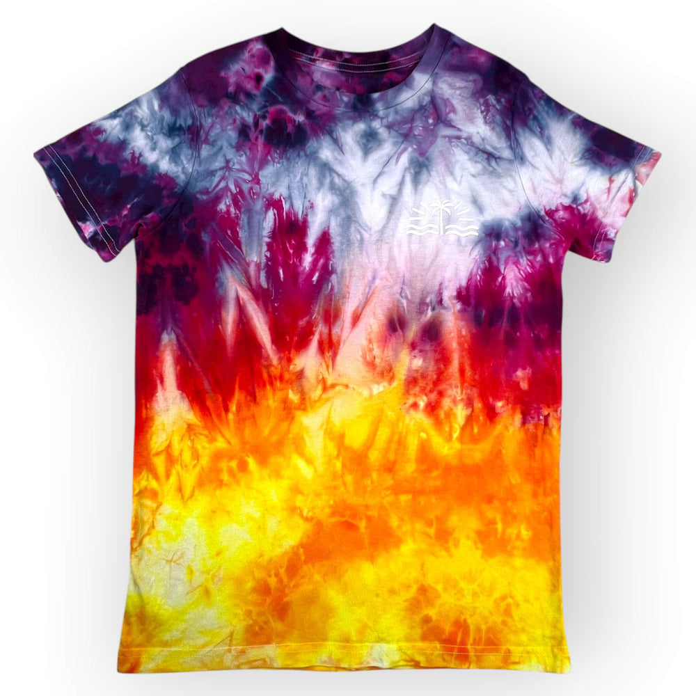 hand dyed Tie Dye Tee Age 12 by And And Tie Dye