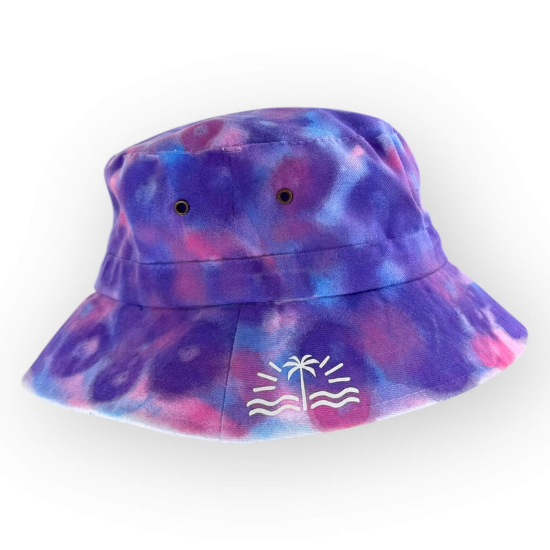 hand dyed Tie Dye Bucket Hat - Toddler / Child Adjustable by And And Tie Dye