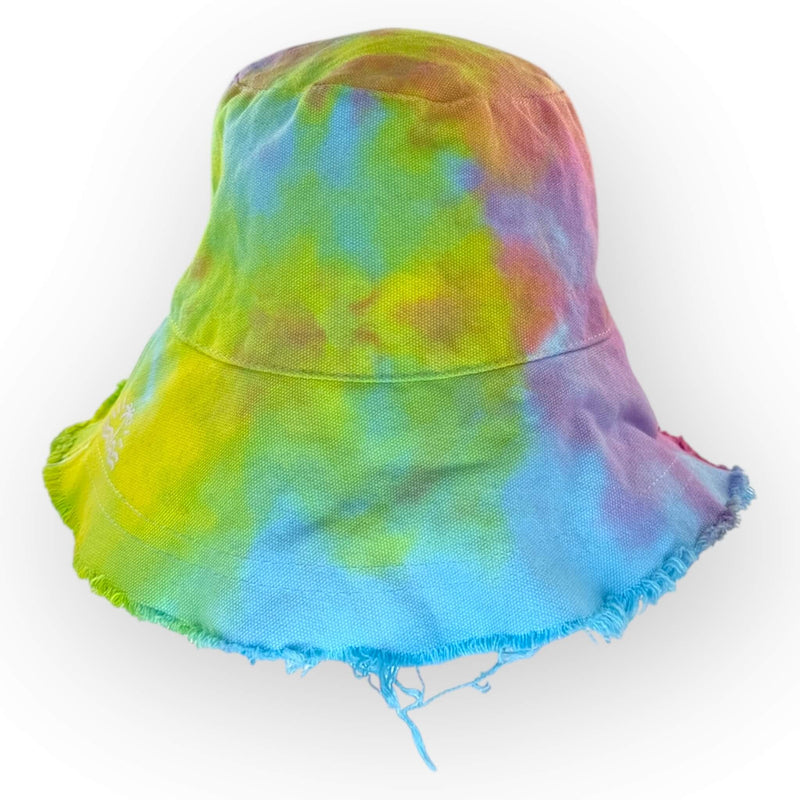 hand dyed Tie Dye Floppy Hat - Adult Size by And And Tie Dye