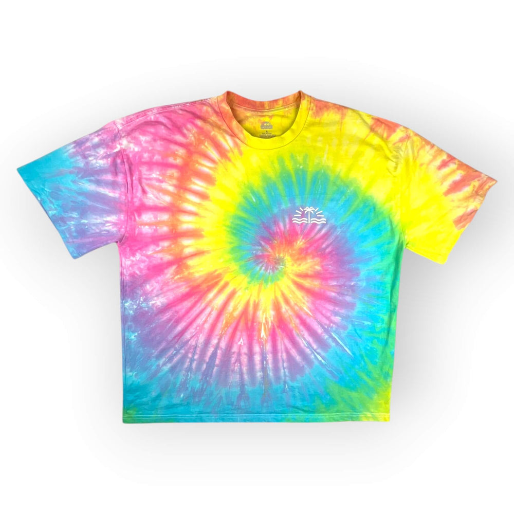 hand dyed Tie Dye Tee - Adults Large - Oversize Fit by And And Tie Dye