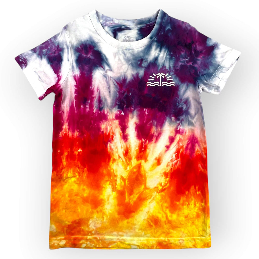 hand dyed Tie Dye Tee Age 6 by And And Tie Dye