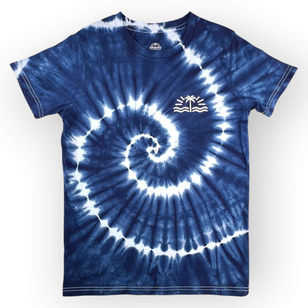 hand dyed Tie Dye Tee Age 12 by And And Tie Dye