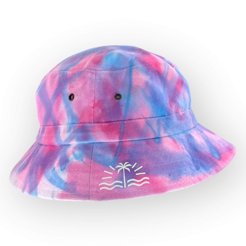 hand dyed Tie Dye Bucket Hat - Older Child / Adult Adjustable by And And Tie Dye
