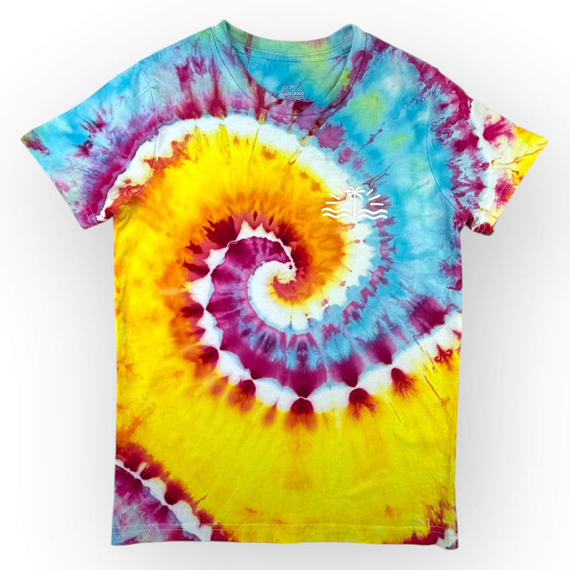 hand dyed Tie Dye Tee Age 10 by And And Tie Dye