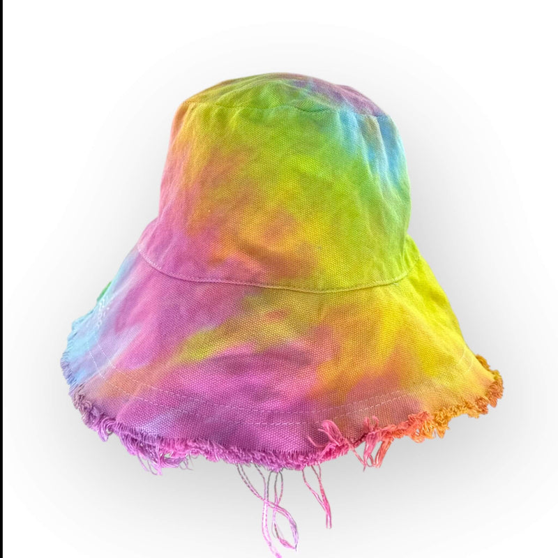 hand dyed Tie Dye Floppy Hat - Adult Size by And And Tie Dye