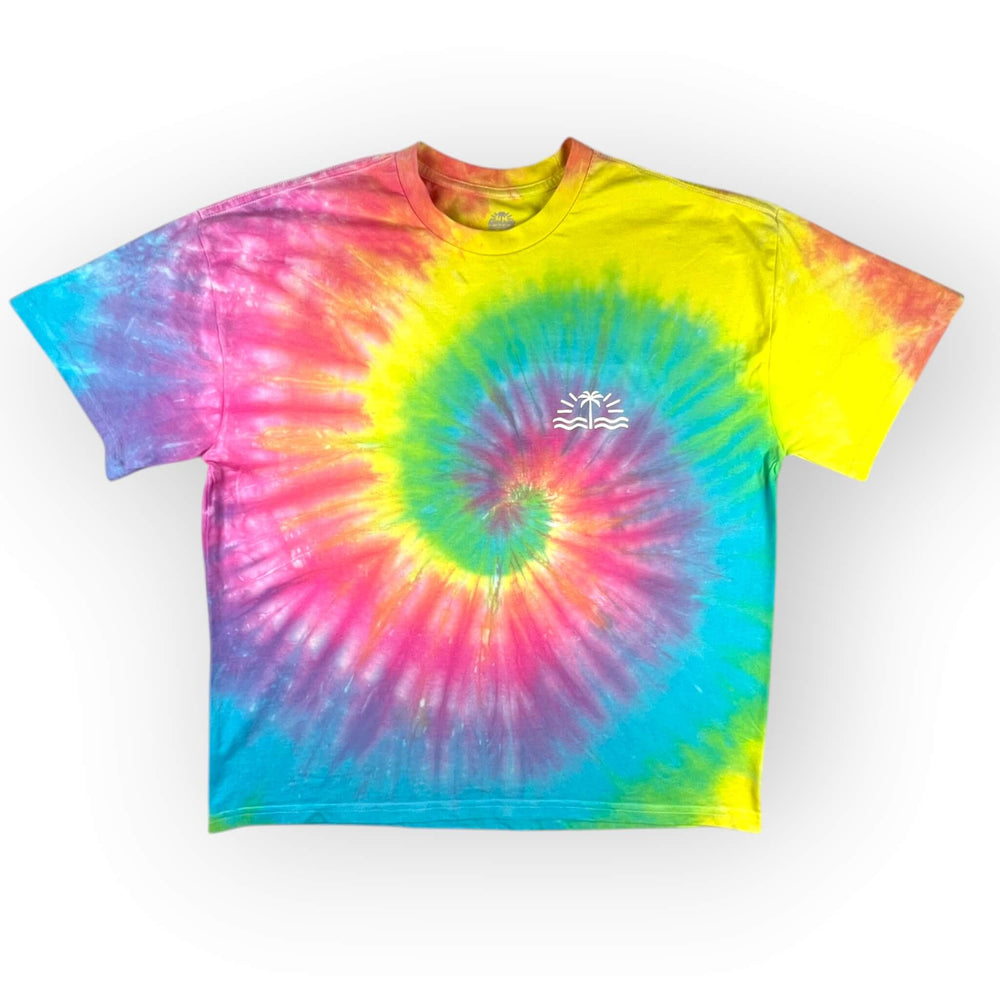 hand dyed Tie Dye Tee - Adult Small - Oversize Fit by And And Tie Dye