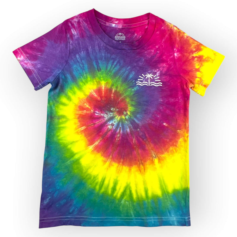 hand dyed Tie Dye Tee Age 6 by And And Tie Dye
