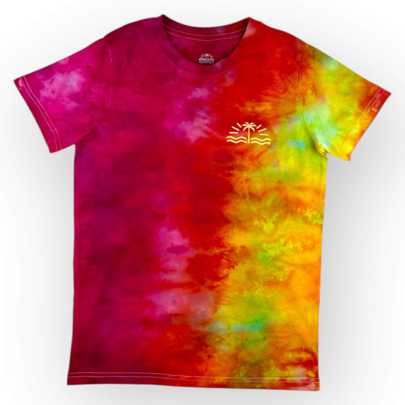 hand dyed Tie Dye Tee Age 12 by And And Tie Dye