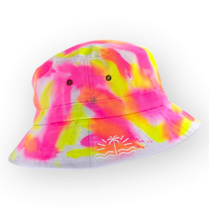 hand dyed Tie Dye Bucket Hat - Older Child / Adult Adjustable by And And Tie Dye