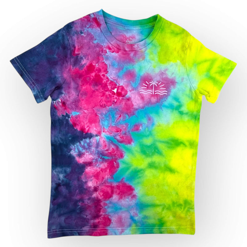 hand dyed Tie Dye Tee Age 10 by And And Tie Dye