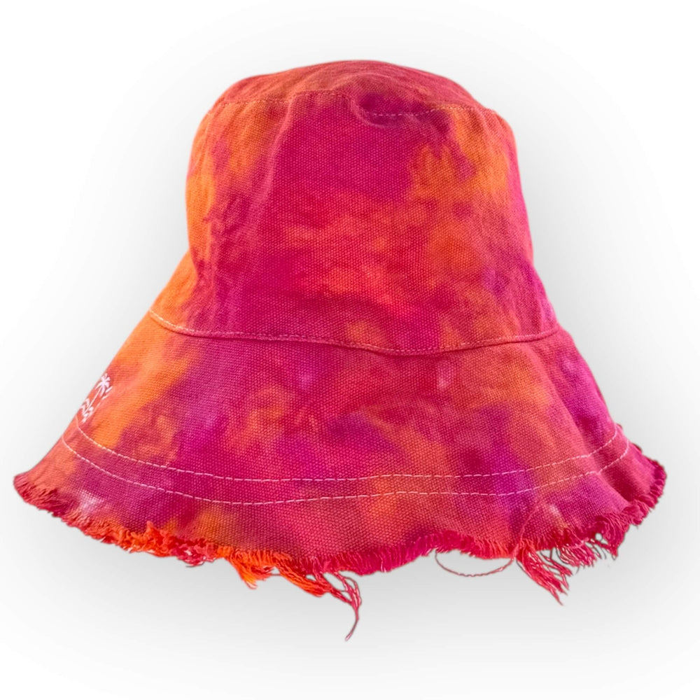 hand dyed Tie Dye Floppy Hat - Adult Size by And And Tie Dye