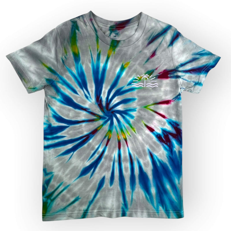 hand dyed Tie Dye Tee Age 10 by And And Tie Dye