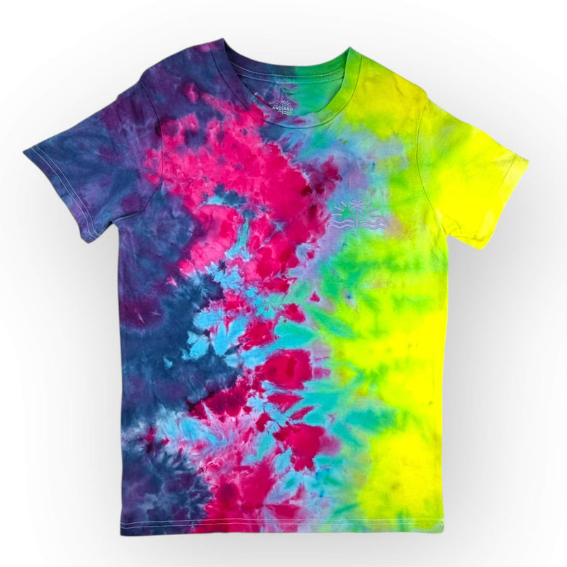 hand dyed Tie Dye Tee Age 12 by And And Tie Dye