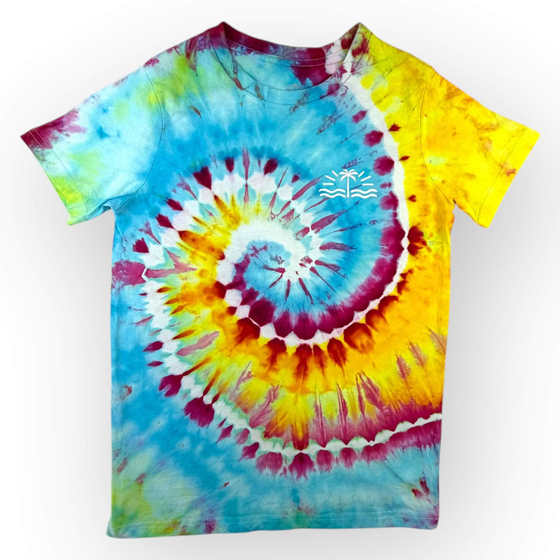 hand dyed Tie Dye Tee Age 12 by And And Tie Dye