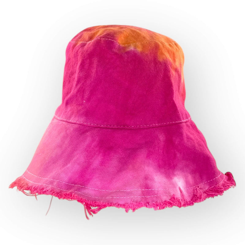 hand dyed Tie Dye Floppy Hat - Adult Size by And And Tie Dye