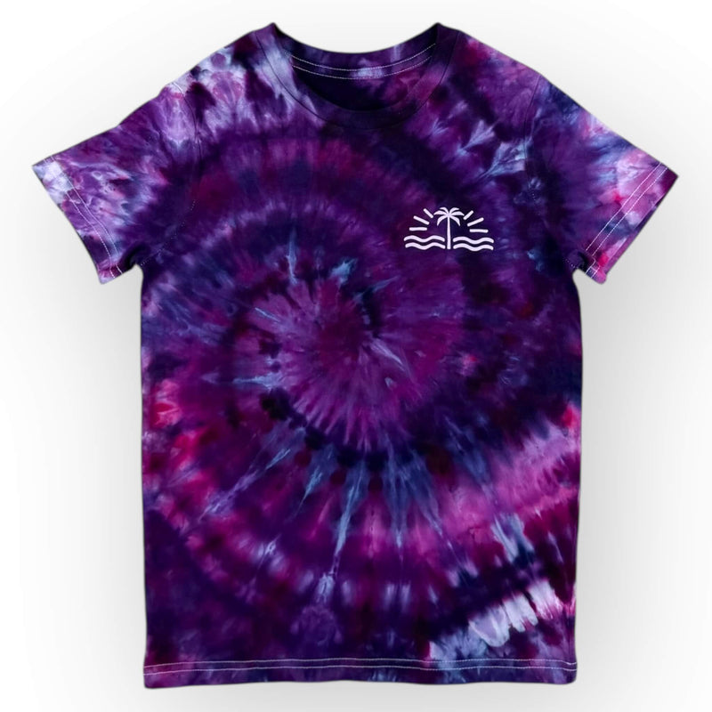 hand dyed Tie Dye Tee Age 8 by And And Tie Dye