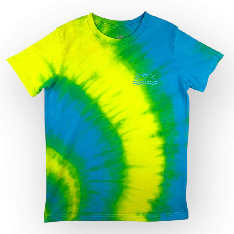 hand dyed Tie Dye Tee Age 12 by And And Tie Dye